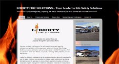 Desktop Screenshot of libertyfiresolutions.com